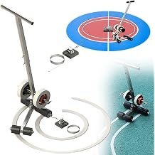 Parking Lot Striping Machine, Basketball Court Marking Kit, Floor Tape Applicator for Driving School/Hospital/Gymnasium/School/Warehouse,5580cm