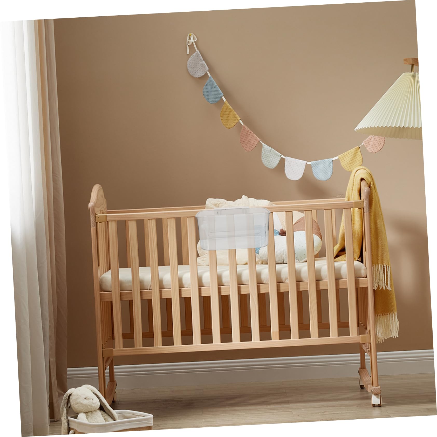 Organizzatore Sospeso per Dormitorio, Culla e Camera | Acrilico, Struttura Robusta Salvaspazio, Capienza Tasche per Accessori e Piccoli Oggetti