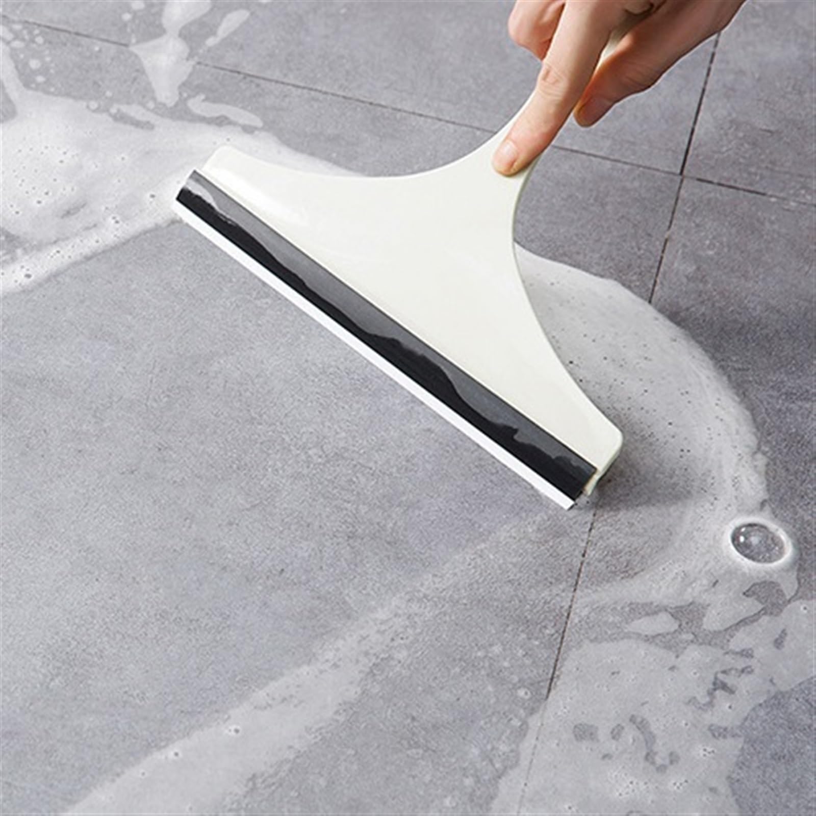 Rasquetas para Ducha, Escobillas de Ducha Blancas Talla Única for Espejo y Vidrio Baño