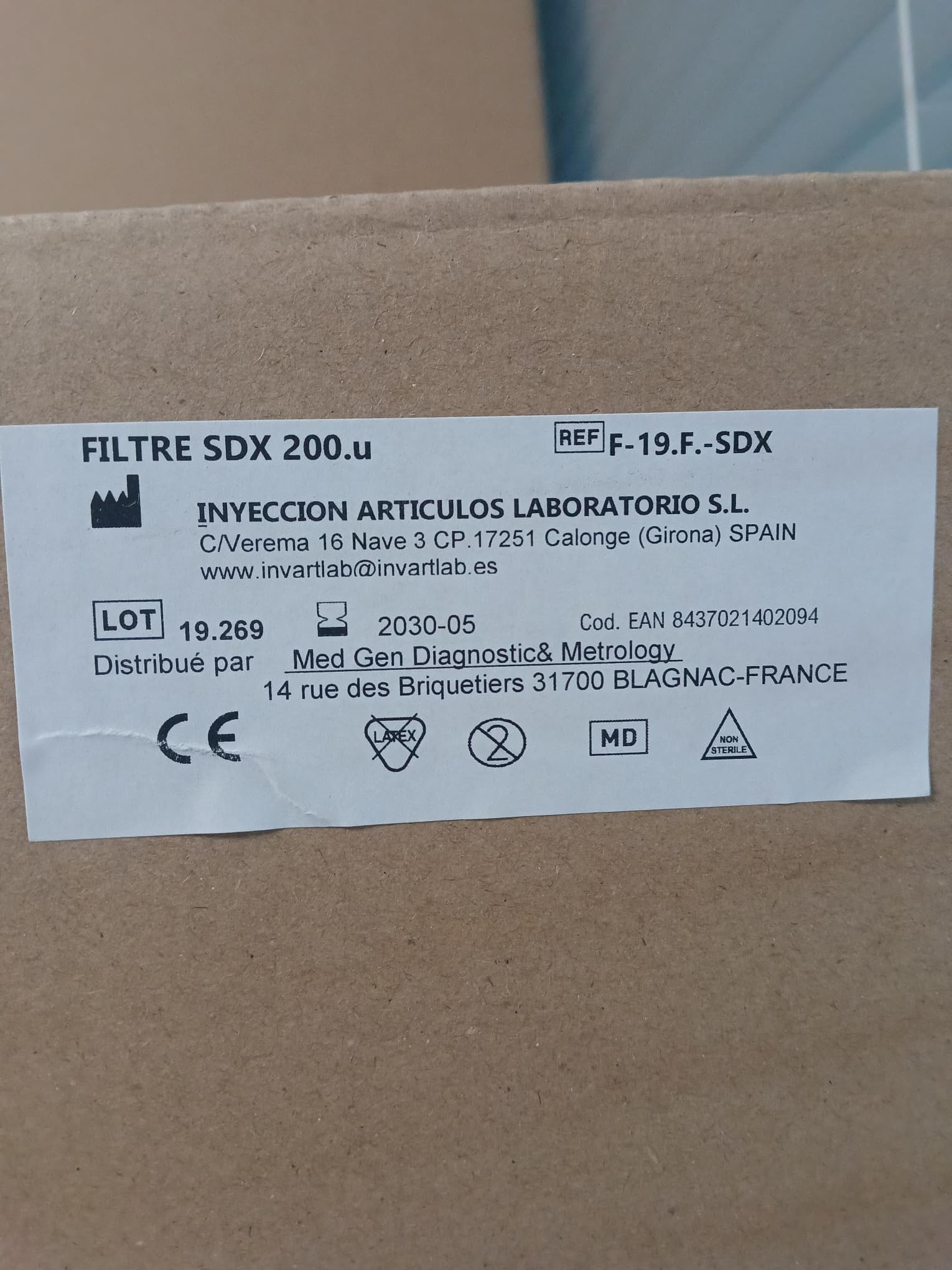 Filtr antybakteryjny do spirometru, zestaw 200 sztuk, optymalna ochrona, kompatybilny z wieloma modelami