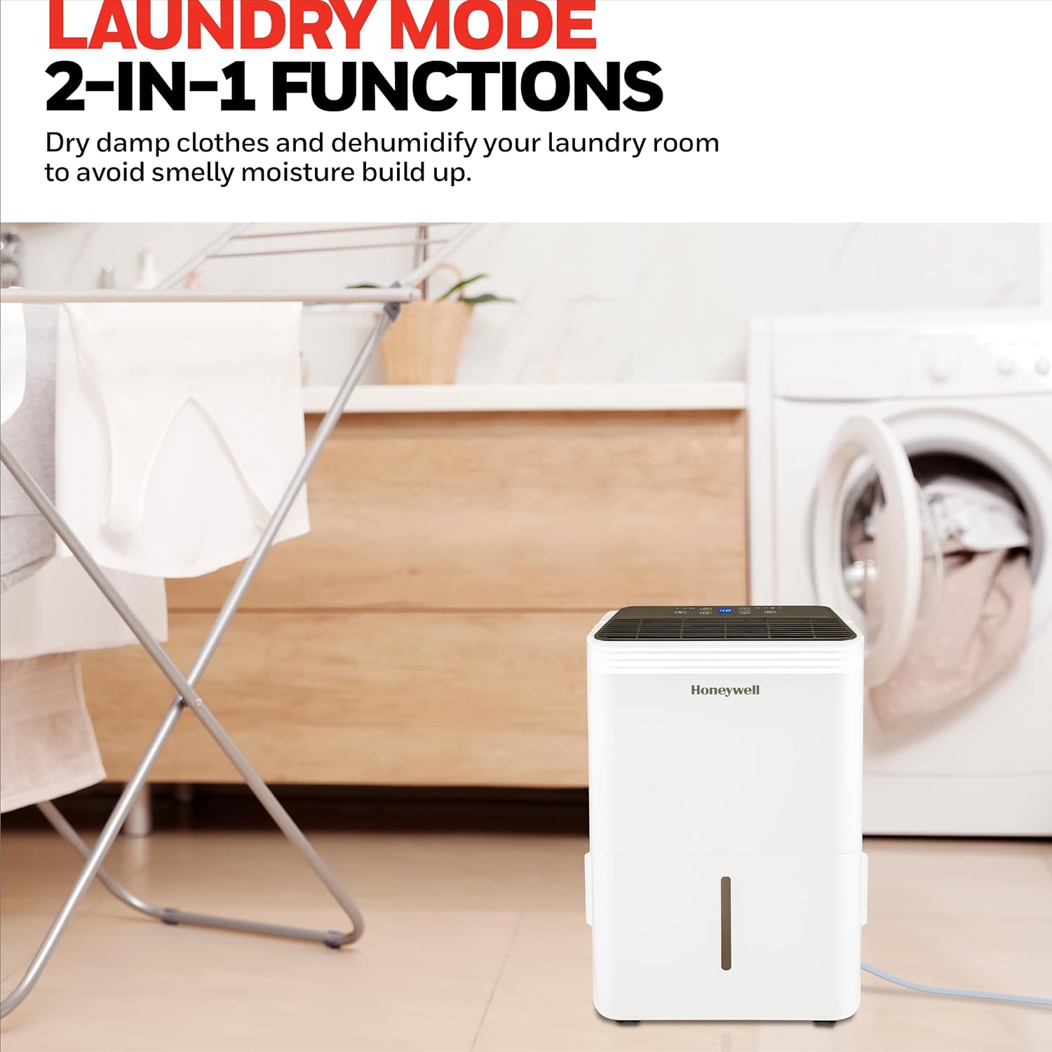 12L/Day Dehumidifier For Home With Digital Display, Lowest Running Co… thumbnail 6