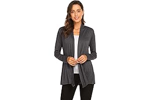Studio Works Women's Clothing: Soft and Comfy Casual Cardigan