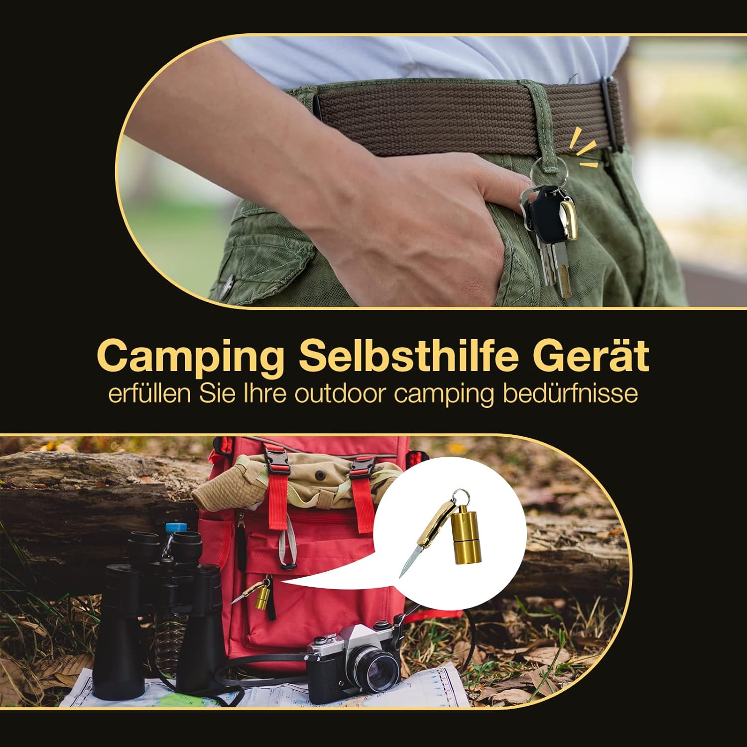 Das Mini Überlebenswerkzeug Set: Unverzichtbare Gadgets für Outdoor-Abenteuer