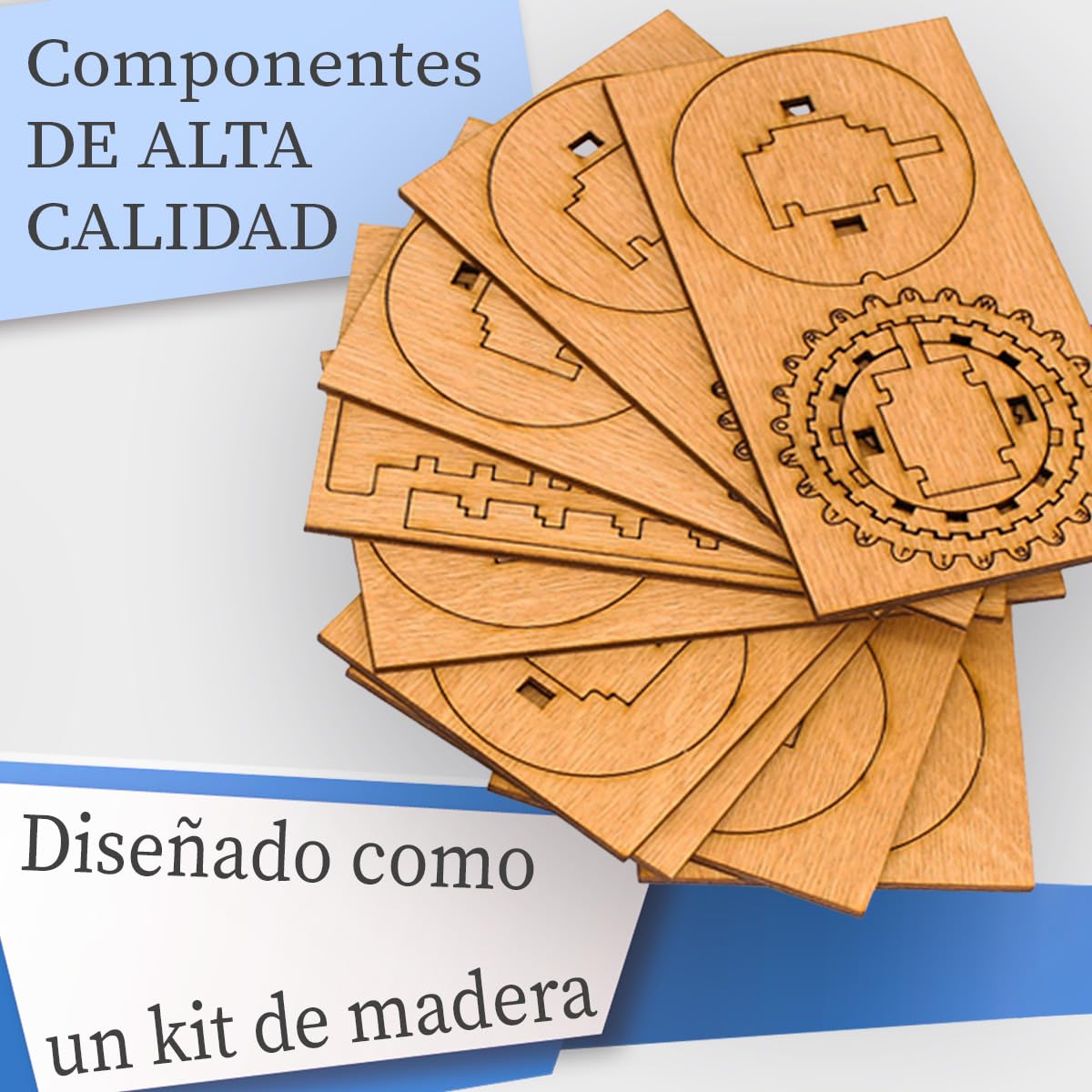 iDventure Kryptos - Tesoro mecánico - Puzzle 3D de Madera - Caja para Dinero -Hucha Original - Regalo para Boda Aniversario - Caja misteriosa - Regalos Originales - Rompecabezas para Adultos