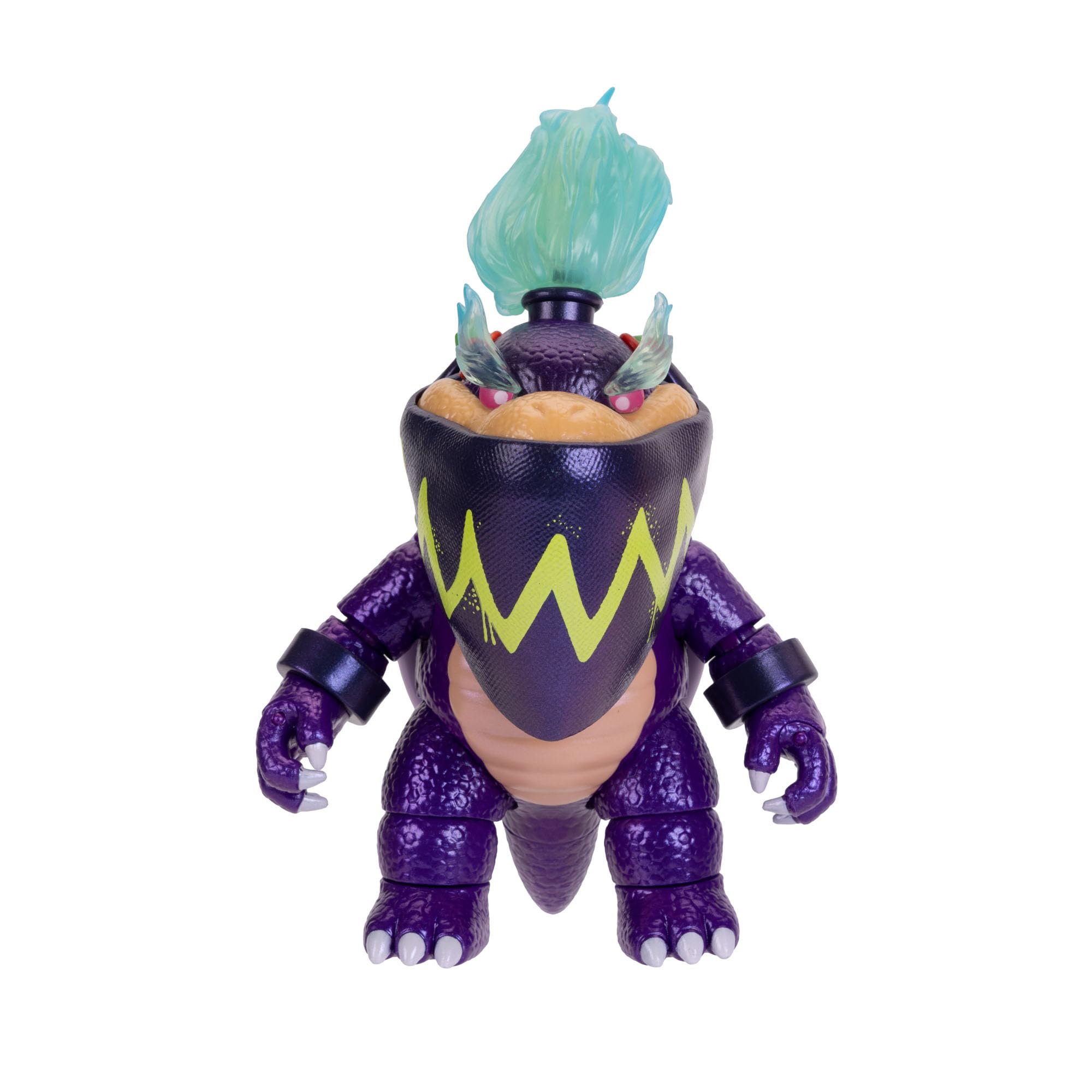 Zestaw figurek akcji Super Mario Galaxy Movie 12,7 cm, oficjalna licencja Jakks Pacific, zawiera figurki Mario, Luigiego, Yoshiego i ekskluzywne figurki Wonder Bowser Jr., przegubowa konstrukcja, 3+