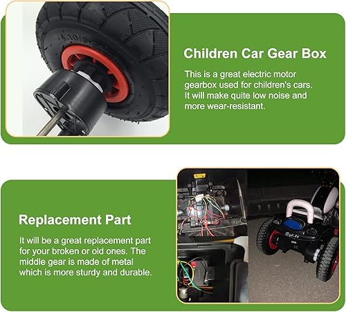 Miniatura 5 de RS390 12000-20000 rpm motor eléctrico de caja de cambios para niños caja de cambios de 6 V12 V para niños piezas de automóvil 12 V-16000 rpm