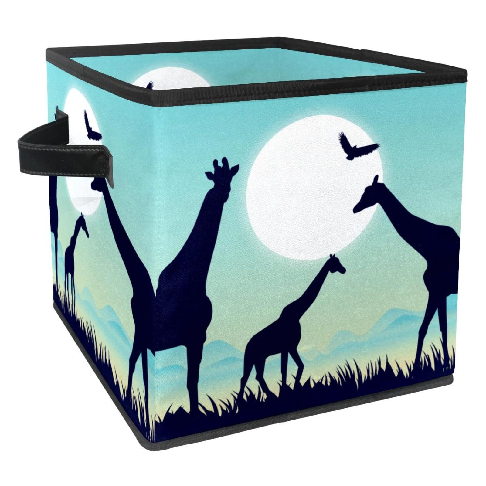 Cube de rangement en tissu pour jouets et vêtements de chambre d'enfant