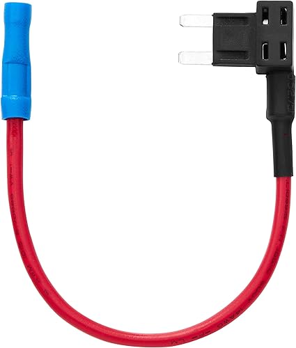 Miniatura 8 de Cable UL Chanzon 5 unidades de 16 awg Add-a-Circuito adaptador de grifo de fusibles ATMMini soporte de fusibles para automóvil y motocicleta de 20 A