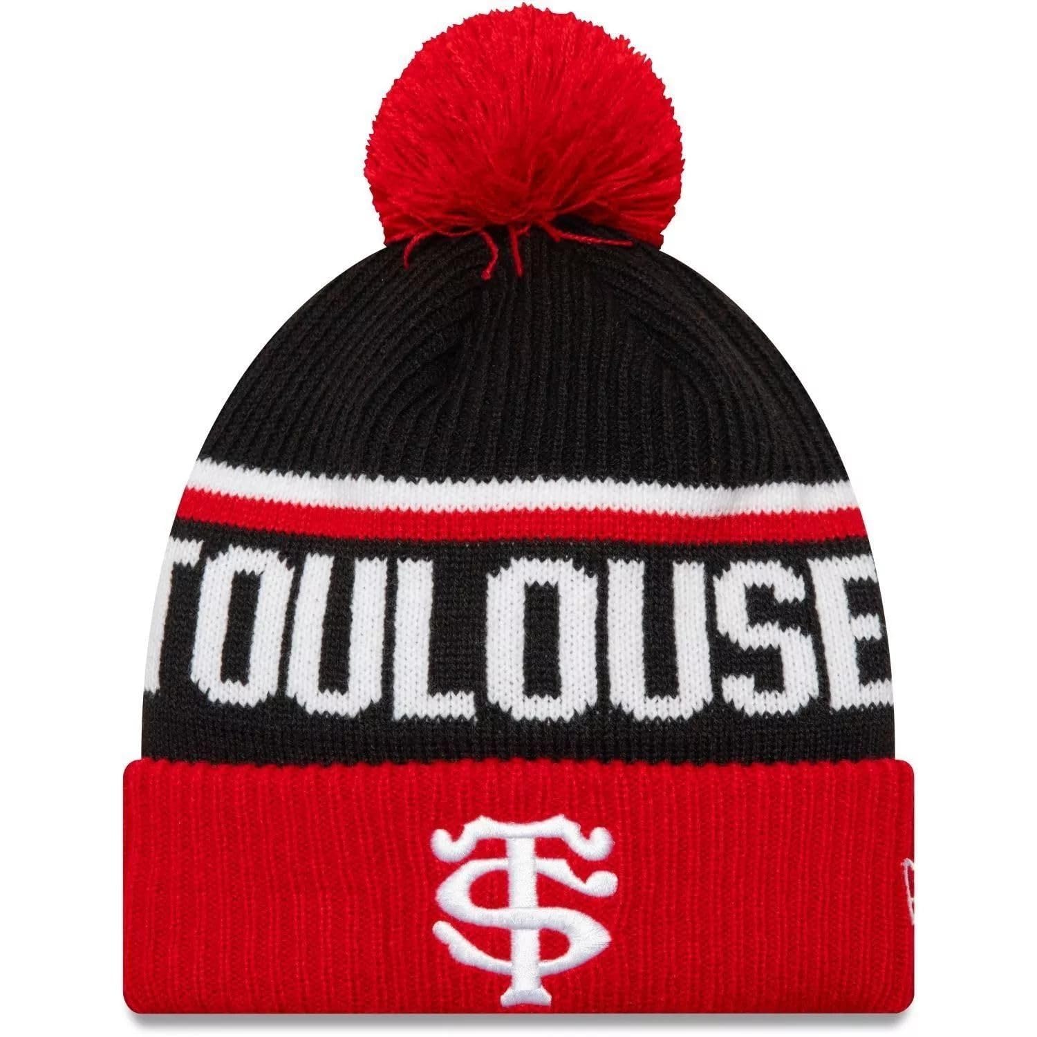 New Era Men's Sport Knit Stade Toulousain One Size Fits Most Red
