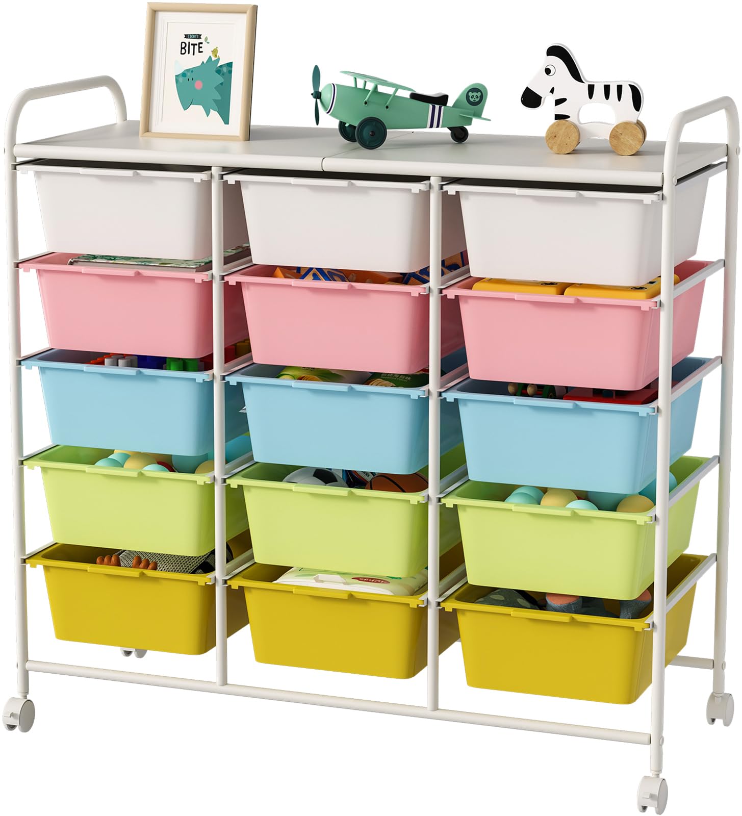 Photo 1 of Ytaoka 15-Drawer Rolling Cart