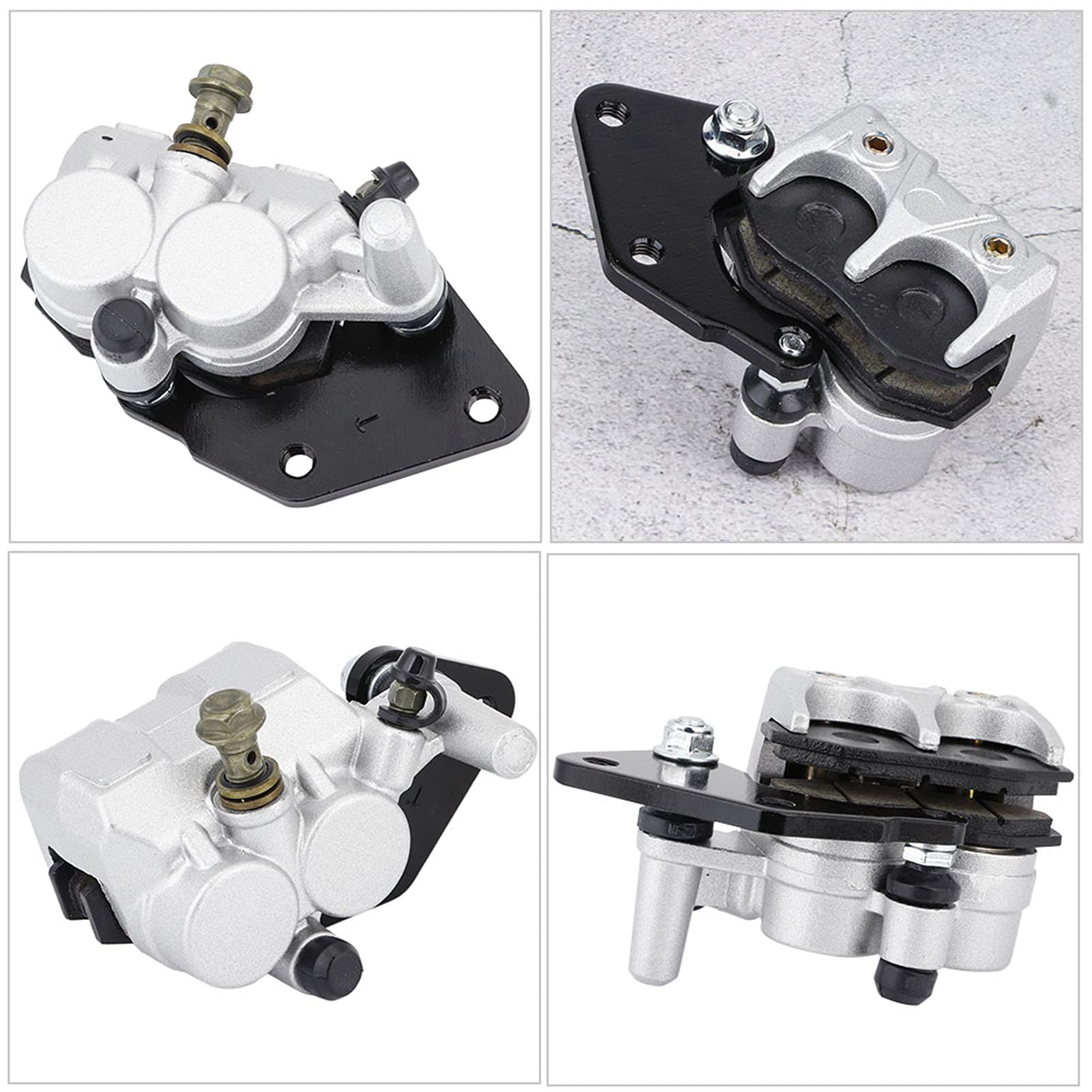 Akozon Conjunto de pinza de freno trasero de motocicleta Motor