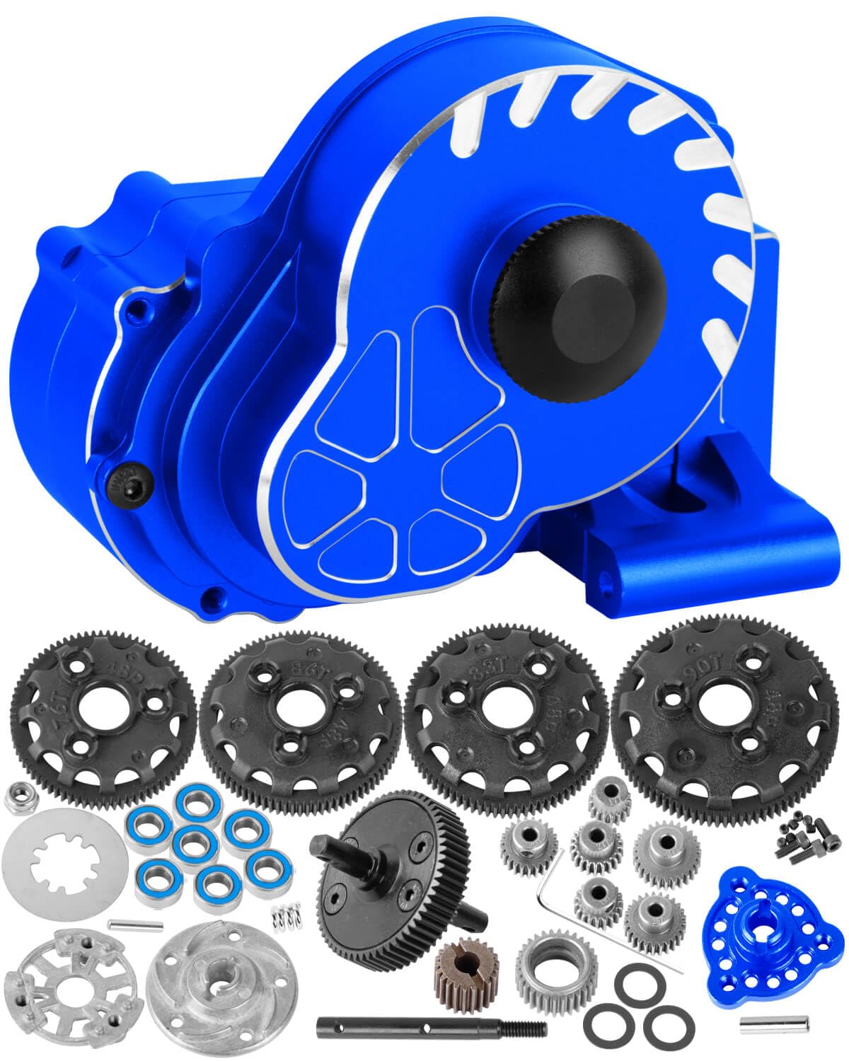 Amazon.com: hopsupRC Metal Magnum 272R Assembled Transmission