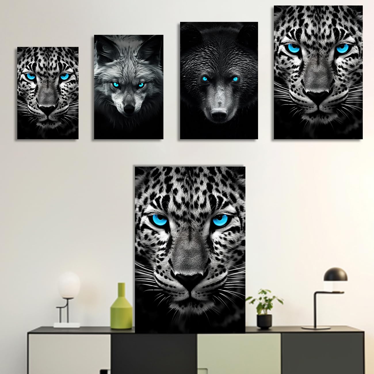 Majidu｜ヒョウの絵画 Majidu｜ヒョウの絵画