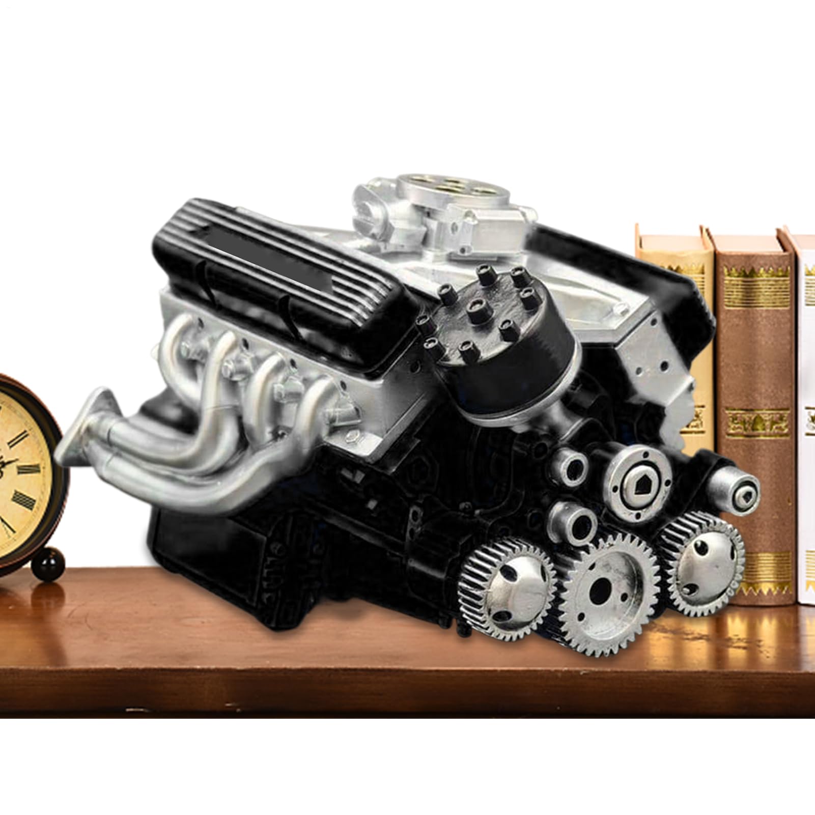 Kit moteur V8 pour adulte jouet STEM éducatif et maquette résine réaliste - 8
