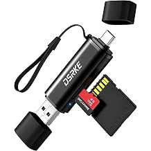 SD Card Reader, Micro SD & Memory Card Reader, USB C 3.0 Dual Slot