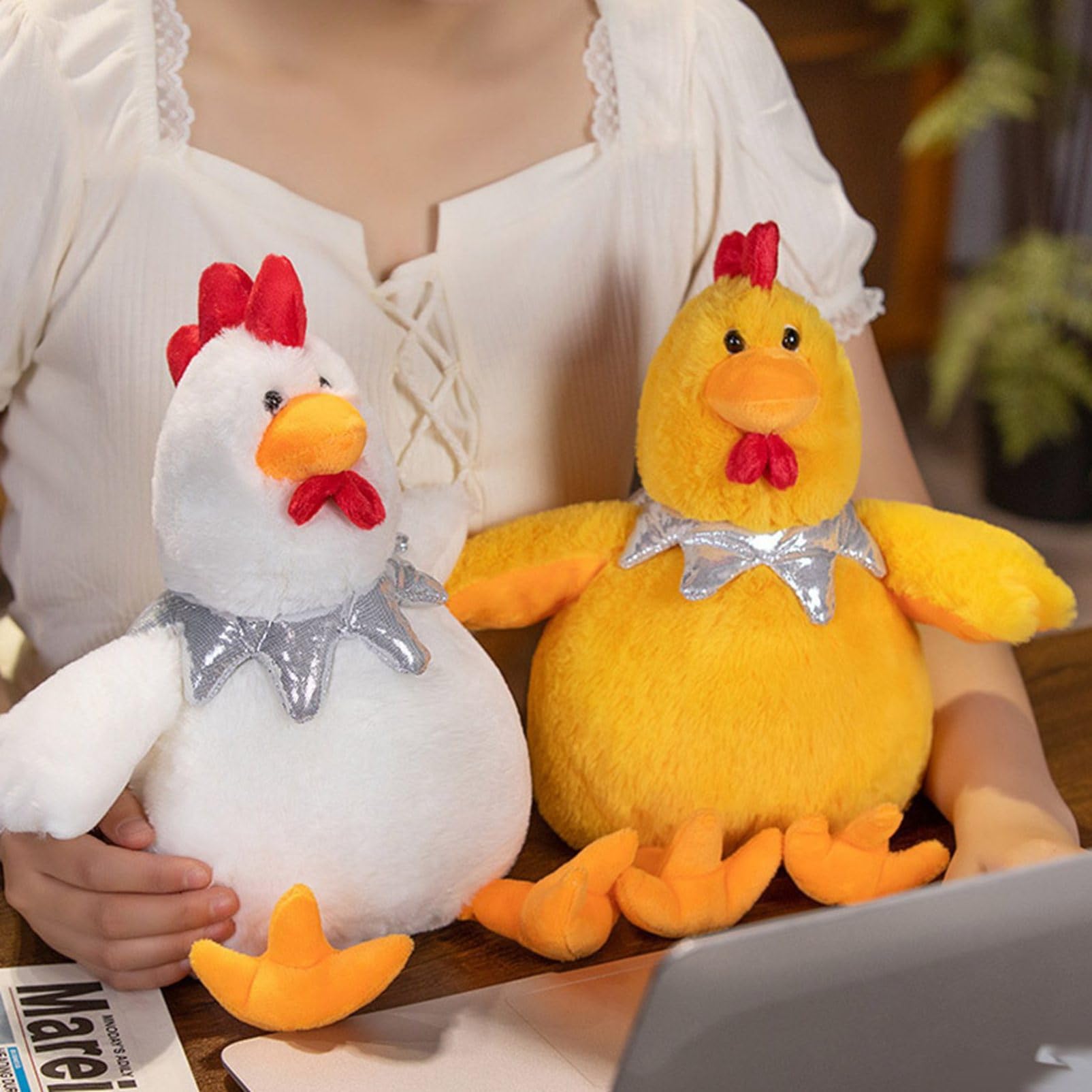 Amazon｜ぬいぐるみ 可愛い おんどり 抱き枕 寝枕 萌え萌え PP綿