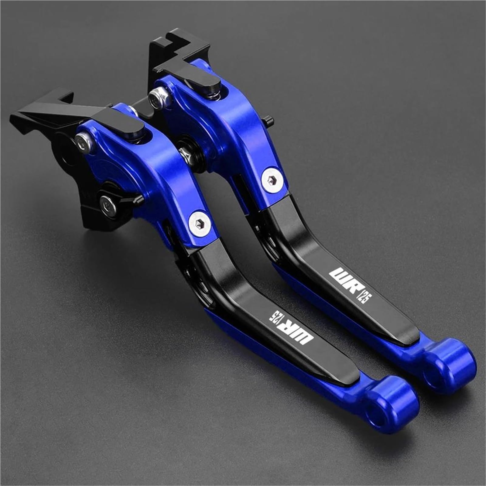JHYBDP Handlebar Levers Motorcycle Brake Clutch Lever Handlebar Grips for WR125 WR125X WR125R 2012-2016 with Handle Bar End Extension Kit Motorbike Brake Grips Clutch Lever