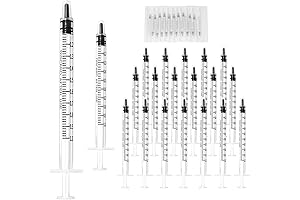 1 ml Syringe for Liquid - Pack of 20