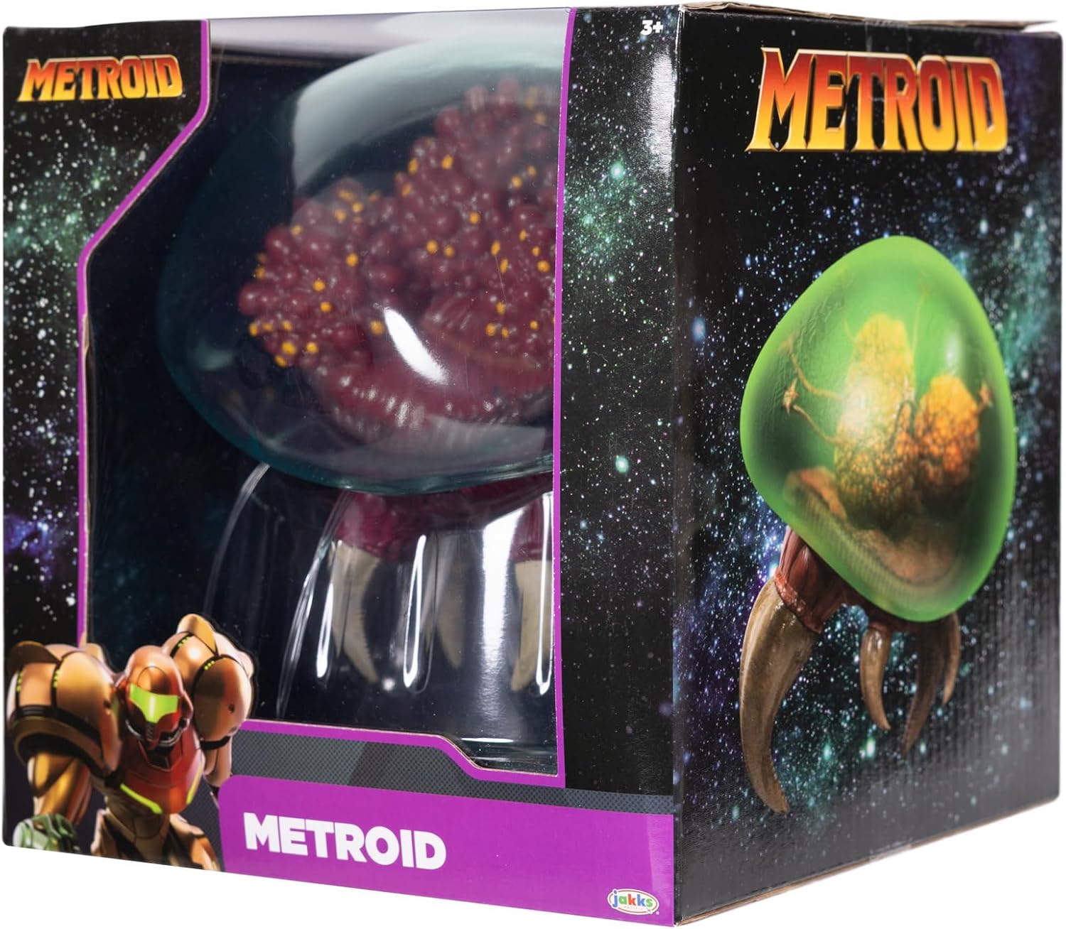 Super Mario 6-Inch Metroid Action Figure, Packaging May Vary
