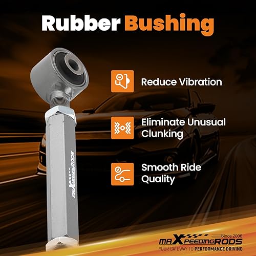 Miniatura 4 de maXpeedingrods Brazo de control superior trasero para Chrysler Sebring 2007-2010, para Dodge Journey Avenger 2008-2010, 1 par de brazos curvados