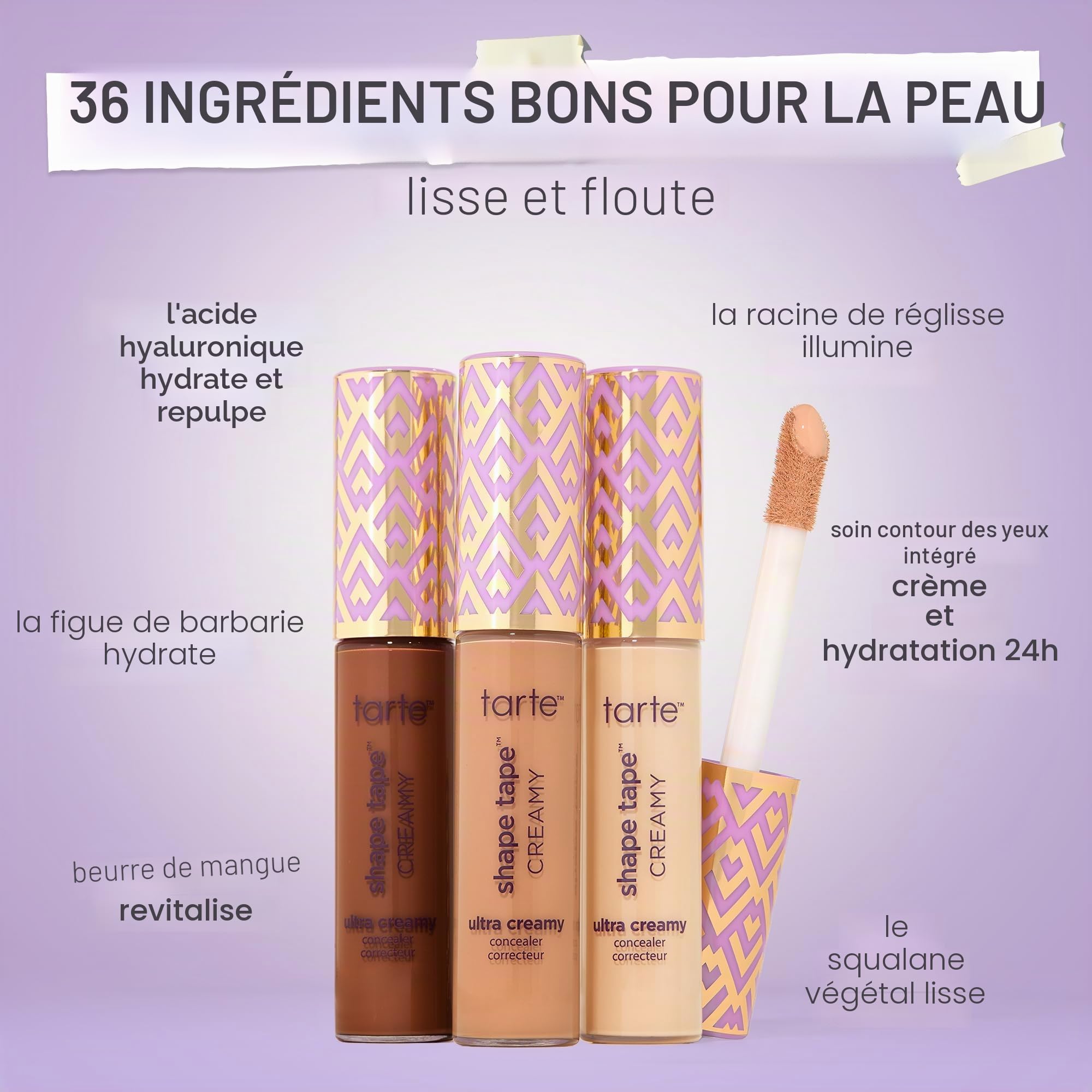 Tarte Shape Tape Ultra Creamy Correcteur 9,8 ml (sable clair 20S)