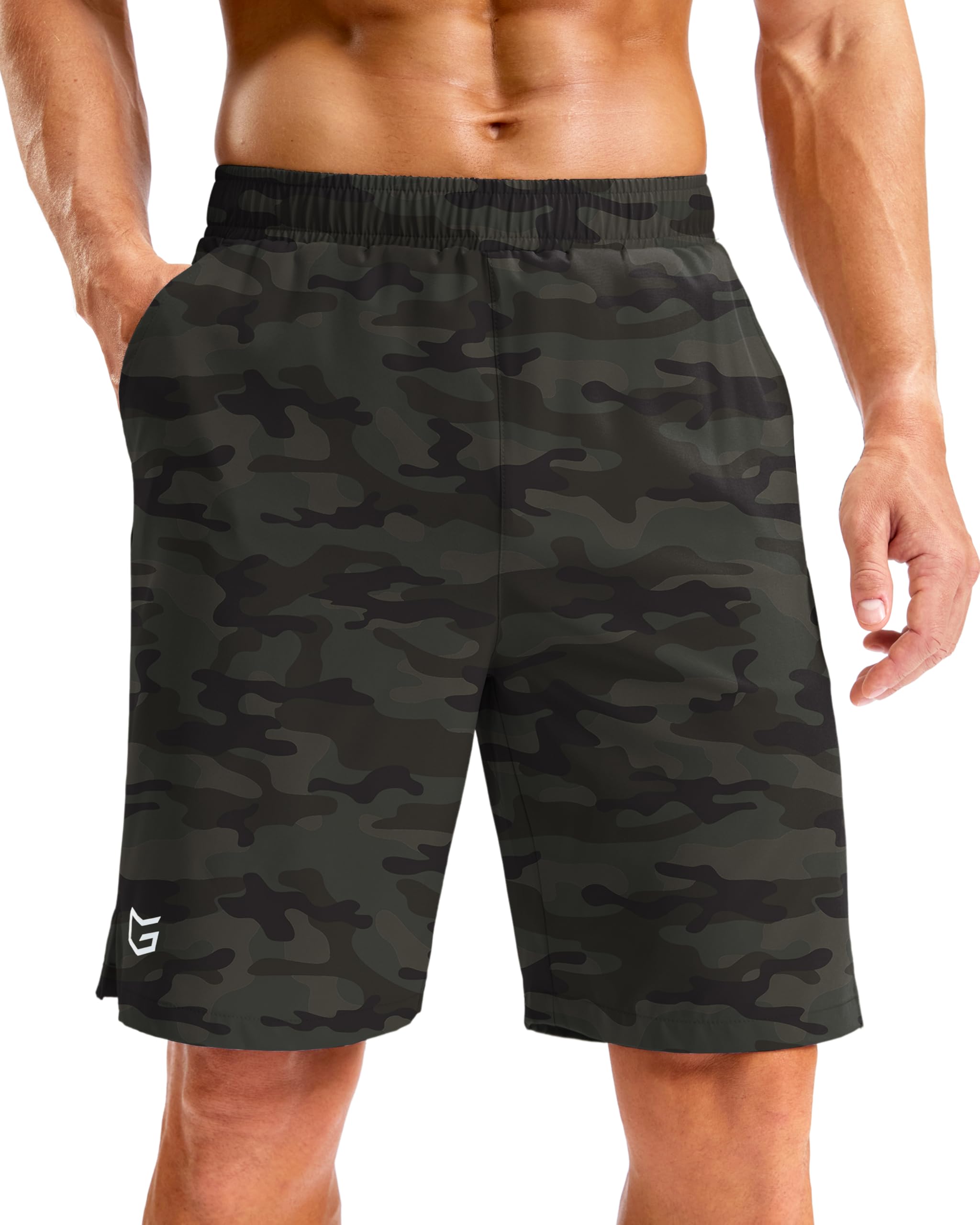 G Gradual Men's Athletic Running Shorts with Pockets 5"/ 7"/ 9" Gym Shorts