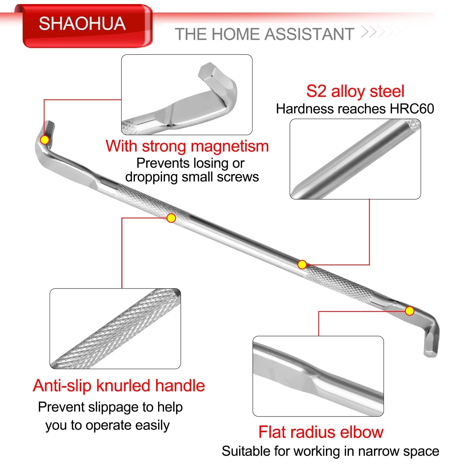 Amazon | SHAOHUA アレンレンチ2点セット ダブルヘッドオフセット