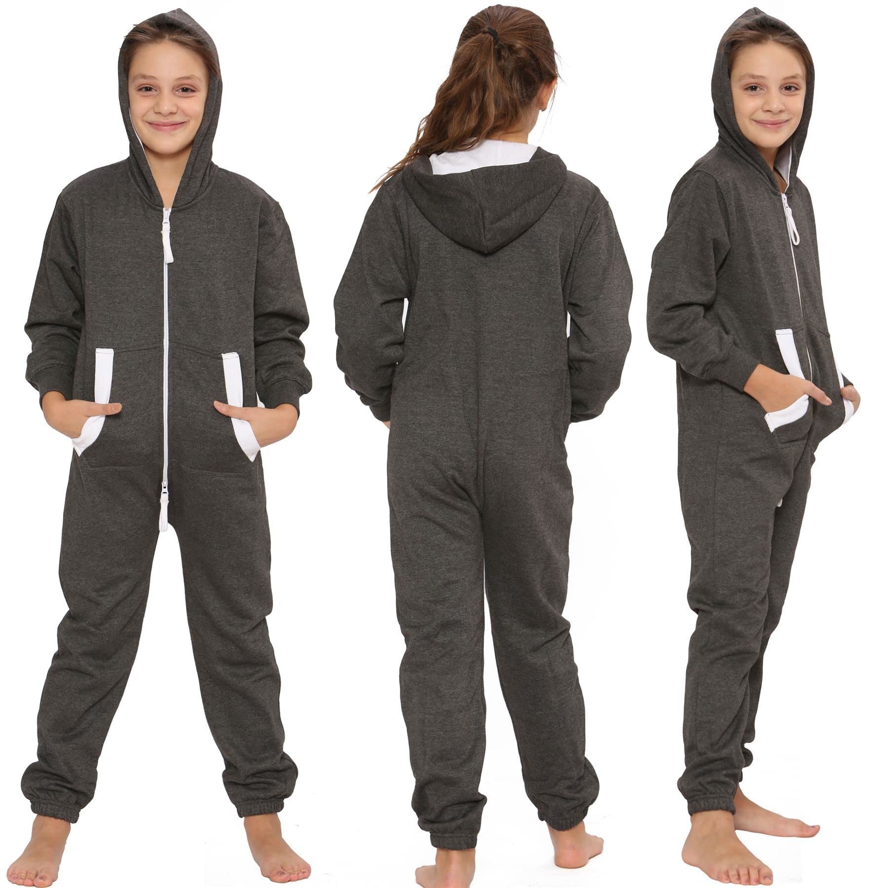 A2Z 4 Kids Bambini Tutina Super Morbido Bambini Comodo Loungewear Dormire Indossare Costume Regali per Ragazze & Ragazzi età 5-13 Anni