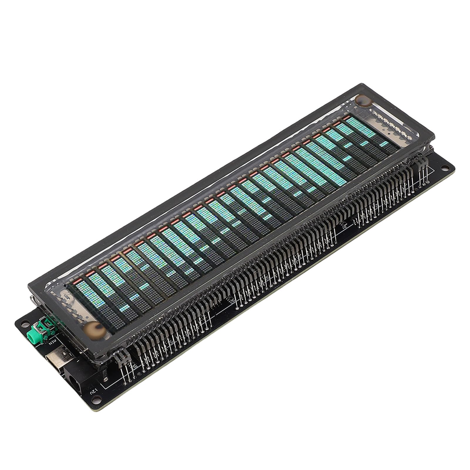 Pro Audio Spectrum Analyzer, VFD Display Music Sound Visualizer, Auto -Home -Audio -Spektrum -Analysator, Music Control Level -Indikator für Musiker und Enthusiasten