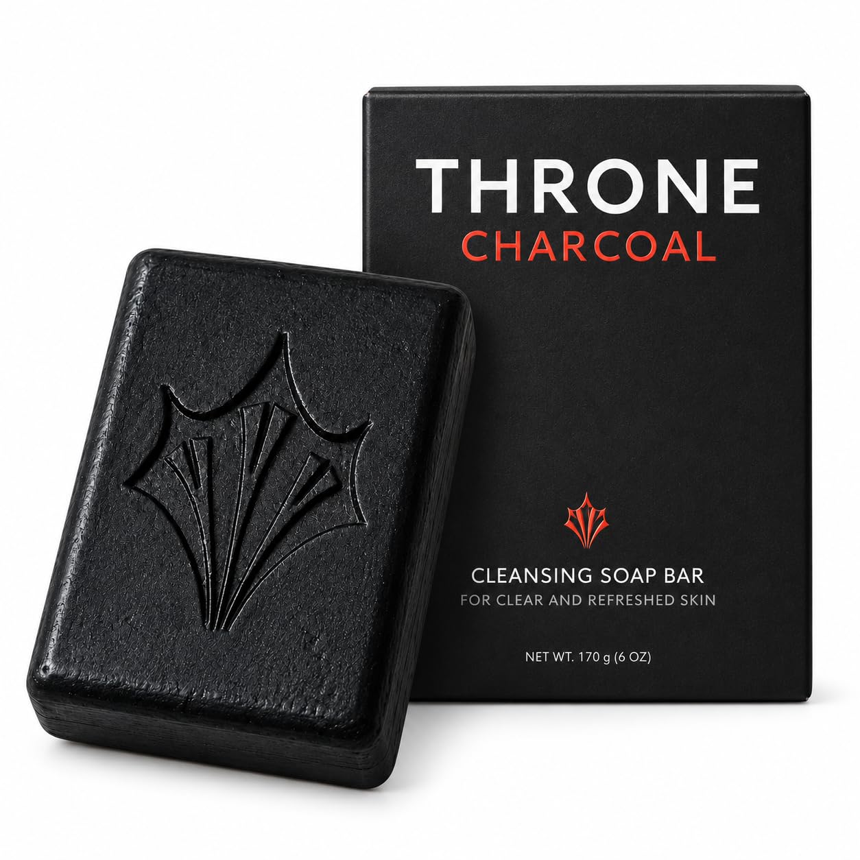 Charcoal Cleansing Bar - Glow & Refine Skin -1