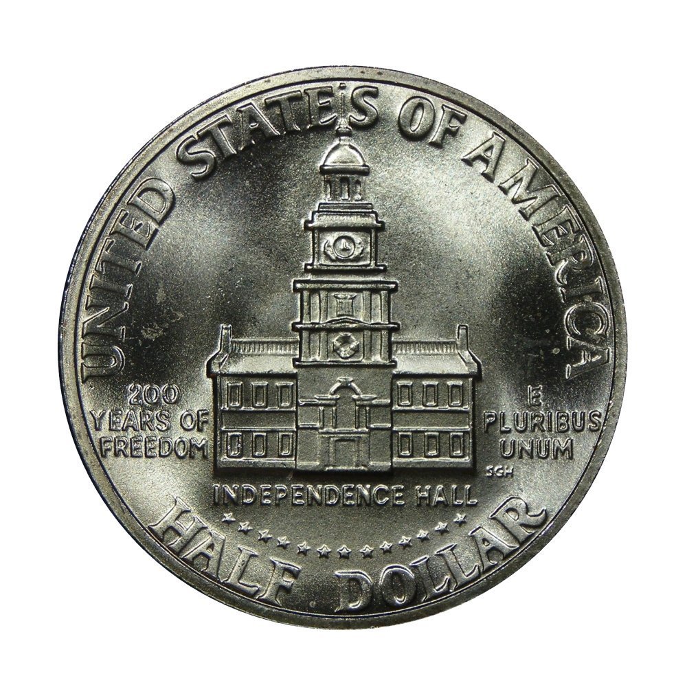 1976 S 1976-S Silver Bicentennial Kennedy Half Dollar Mint