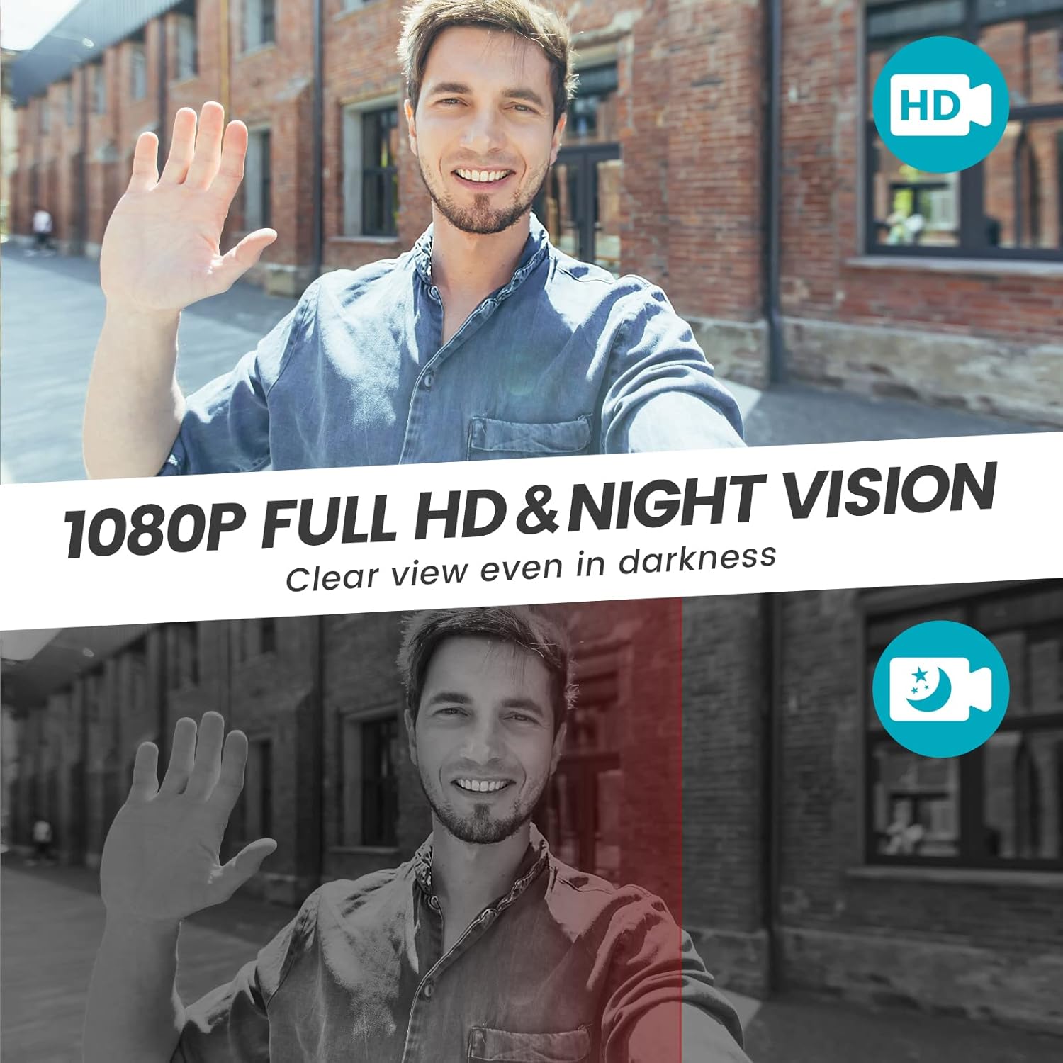 1080P Full HD and Night Vision comparison
