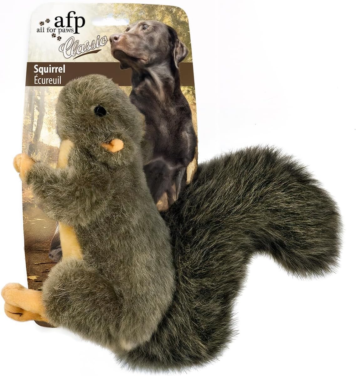 ALL FOR PAWS Classic Squirrel Pet Toys, Small ALL FOR PAWS Classic Squirrel Pet Toys, Small