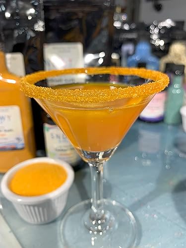 Miniatura 4 de Snowy River Sal de cóctel naranja – Sal de Margarita de color natural, rimmer de Margarita, Rimmer de bebidas, sal de borde de cóctel, sal