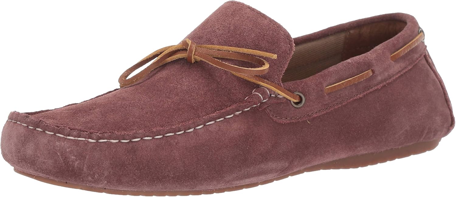Kenneth Cole REACTION Men's Darton Slip On Driving Loafer, Mauve, 7