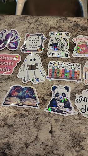 Accessori Per Kindle Bookish Sticker - Adesivi Per La Lettura Di Libri