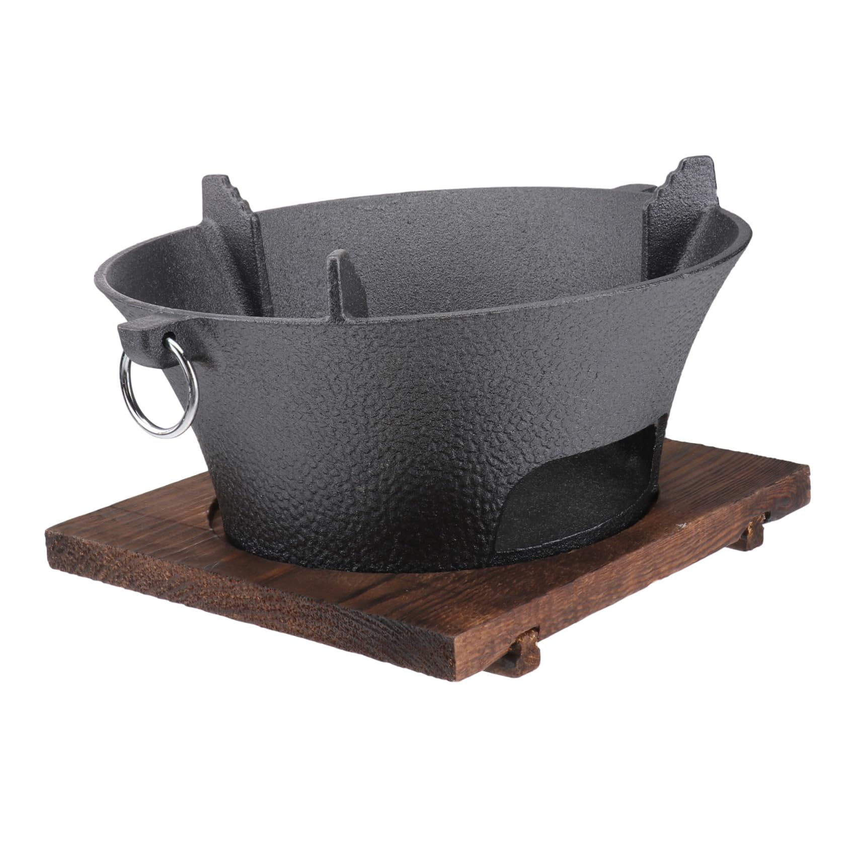 Barbecue charbon de bois portable avec réchaud intégré Toyvian