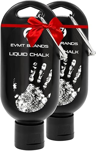 Miniatura 1 de Liquid Chalk, Mess Free Gym Chalk for Weightlifting, Gymnastics, Rock Climbing, Dancing, and Lifting. Sweat Resistant and Long Lasting for Stronger