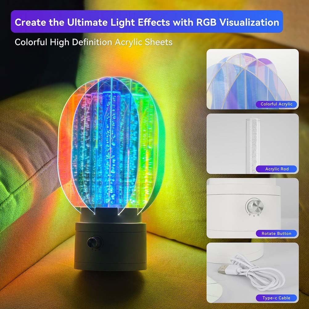 AoLa Aurora Projektor LED Drehbar Sternenhimmel Projektor Aufladbar Polarlicht Lampe Erwachsene und Kinder Schlafhilfe Nachtlicht Dimmbar Galaxy Projector für Zimmer Deko Geschenk Schlafzimmer Party