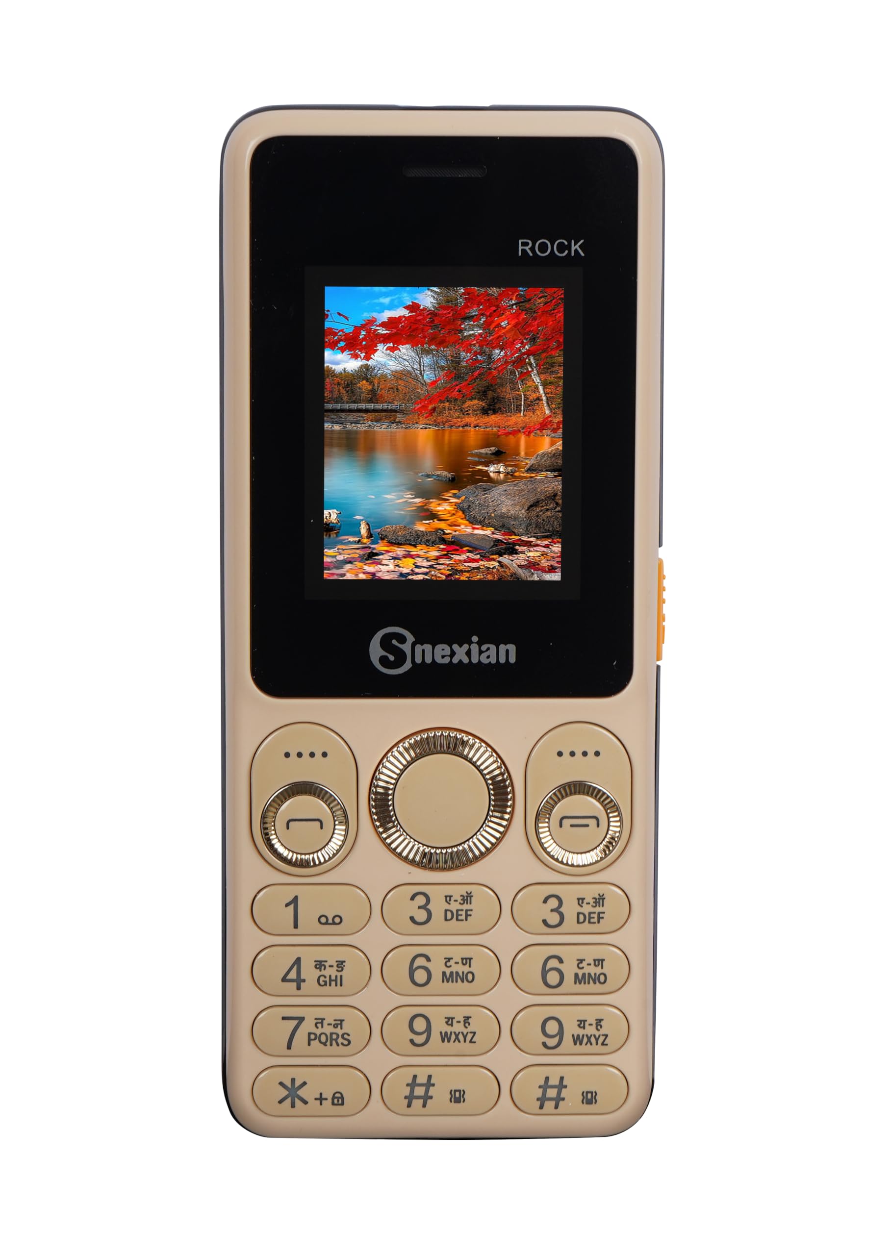 Snexian All-New Rock R21 Dual Sim |Keypad Mobile| with 1.8" Display | Voice Changer | Auto Call Recording | Long Lasting Battery | Wireless FM | Digital Camera | Feature Phone | Torch | Gold-picture-28
