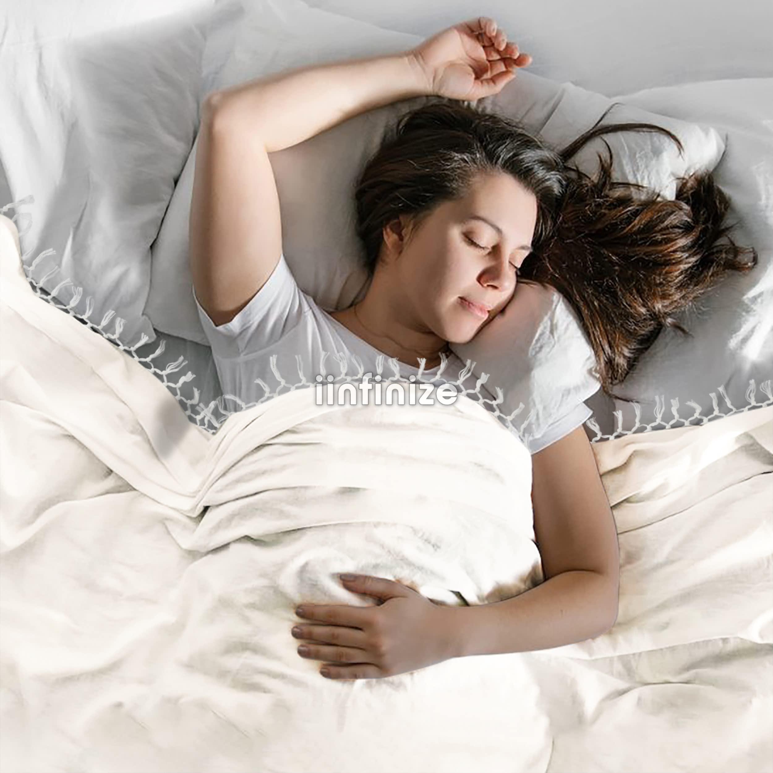 Couette vintage et légère Khes en coton fait à la main d'exception