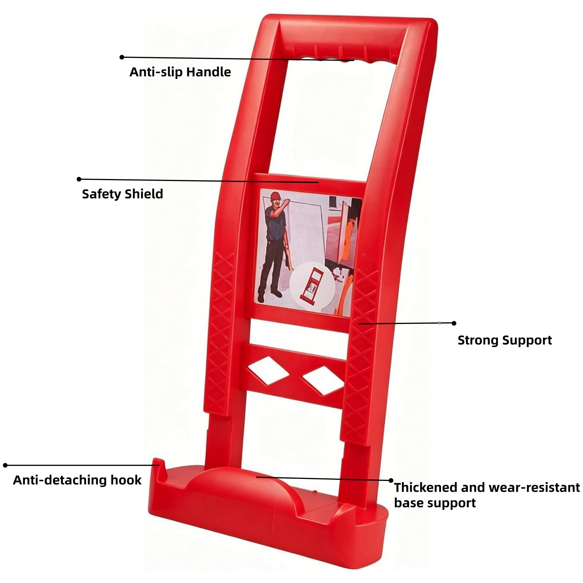 Heavy Duty Panel Carrier - 176 Lbs Capacity -5