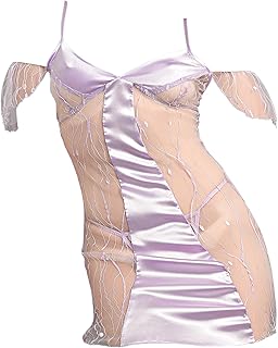 Dadosh Women's Short Nightgown - Babydoll Women Lingerie Dress Short Babydoll Chiffon Nightgown Elegant Nightgown by Dadosh