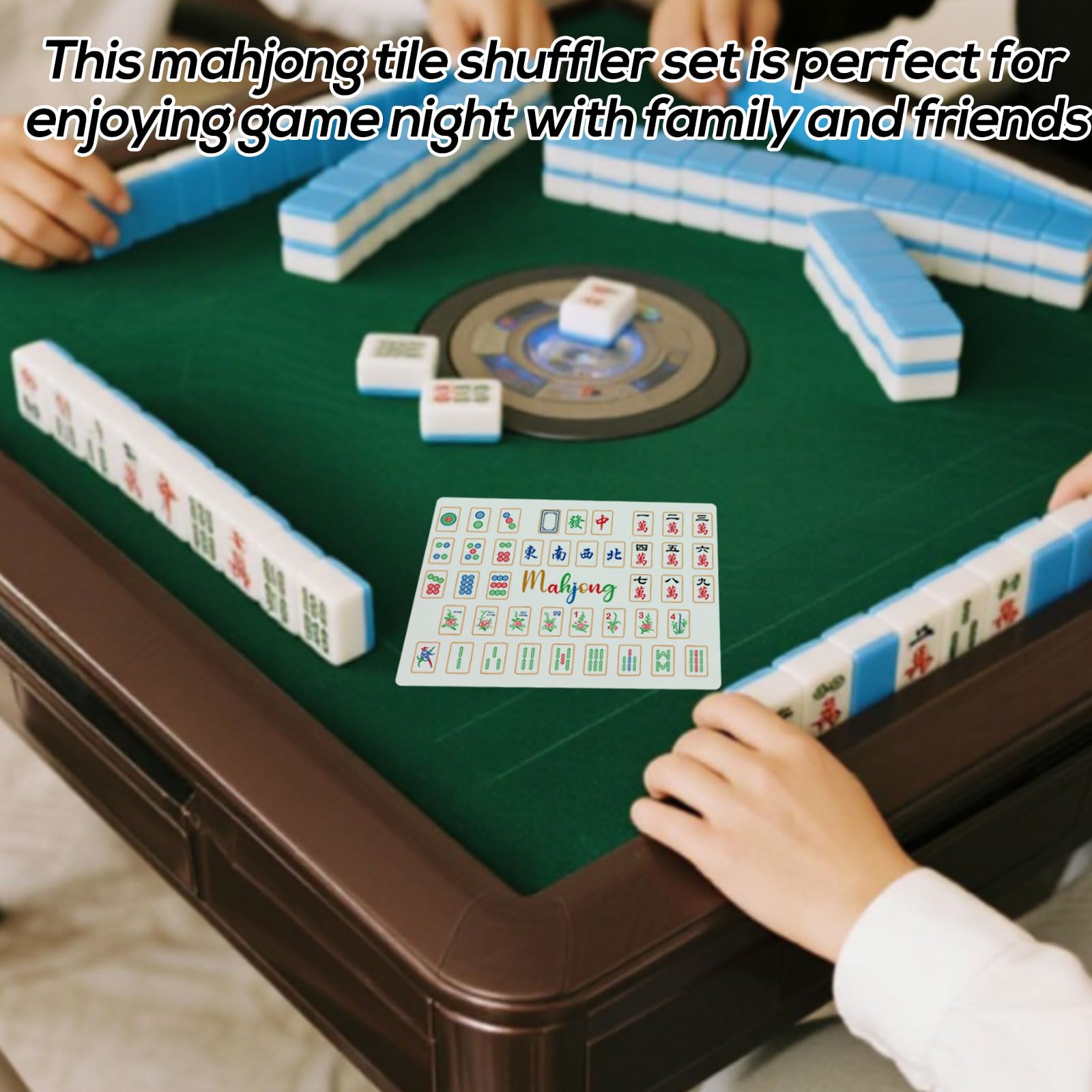 BOXOB 4pcs Mahjong Tile Mixer Shuffler - Image 3