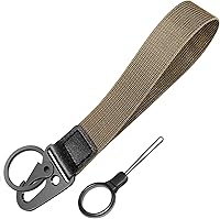 Vista 24 de Idakekiy Correa de muñeca para llave, cordón de muñeca de mano para hombres y mujeres