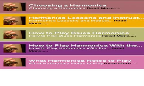 Harmonica Tips