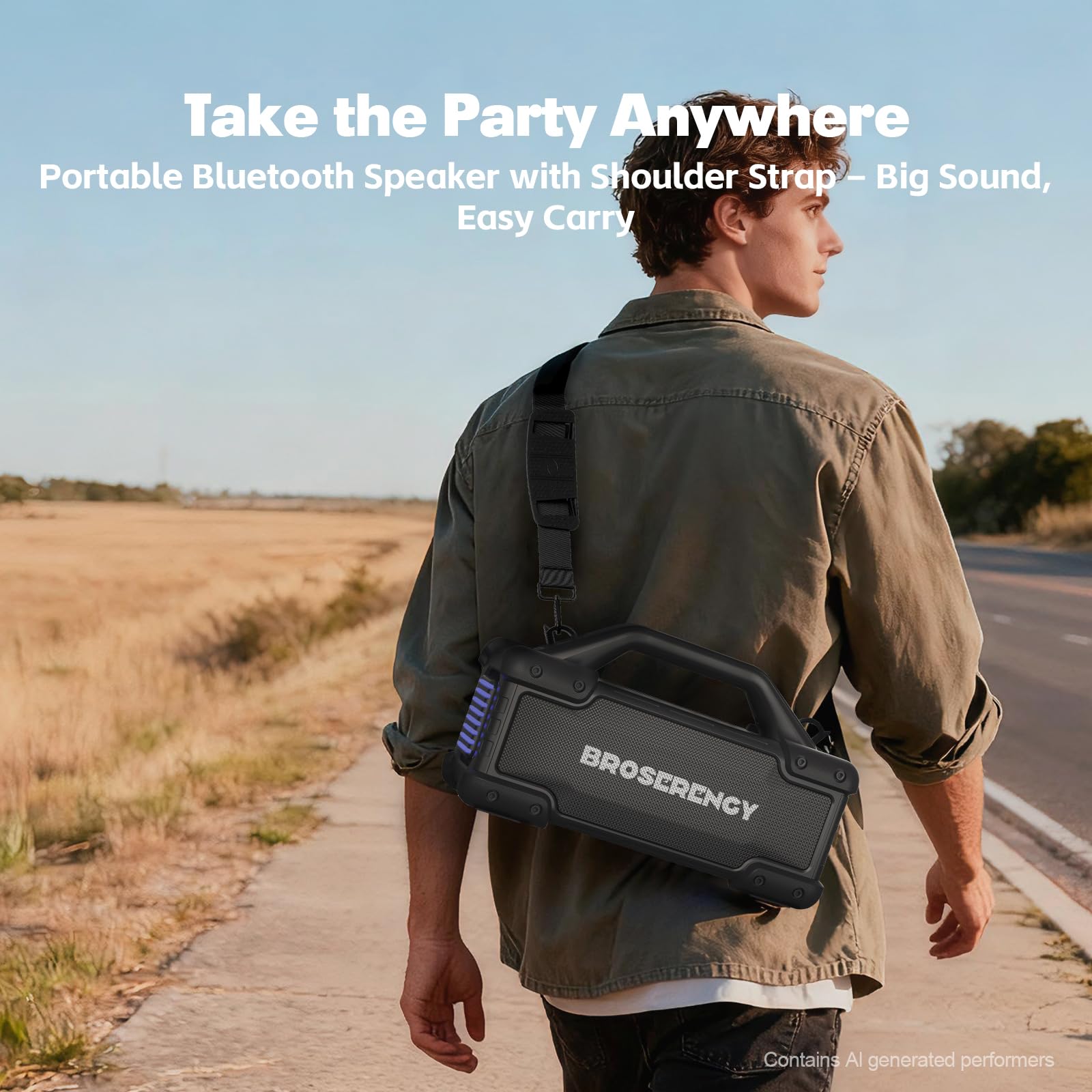 Altavoz Bluetooth portátil, luces inalámbricas, altavoz Bluetooth, sonido estéreo fuerte, resistente al agua, altavoz Bluetooth de 300 W (pico), luces de fiesta, ecualizador TWS, USB, AUX, TF, IPX6