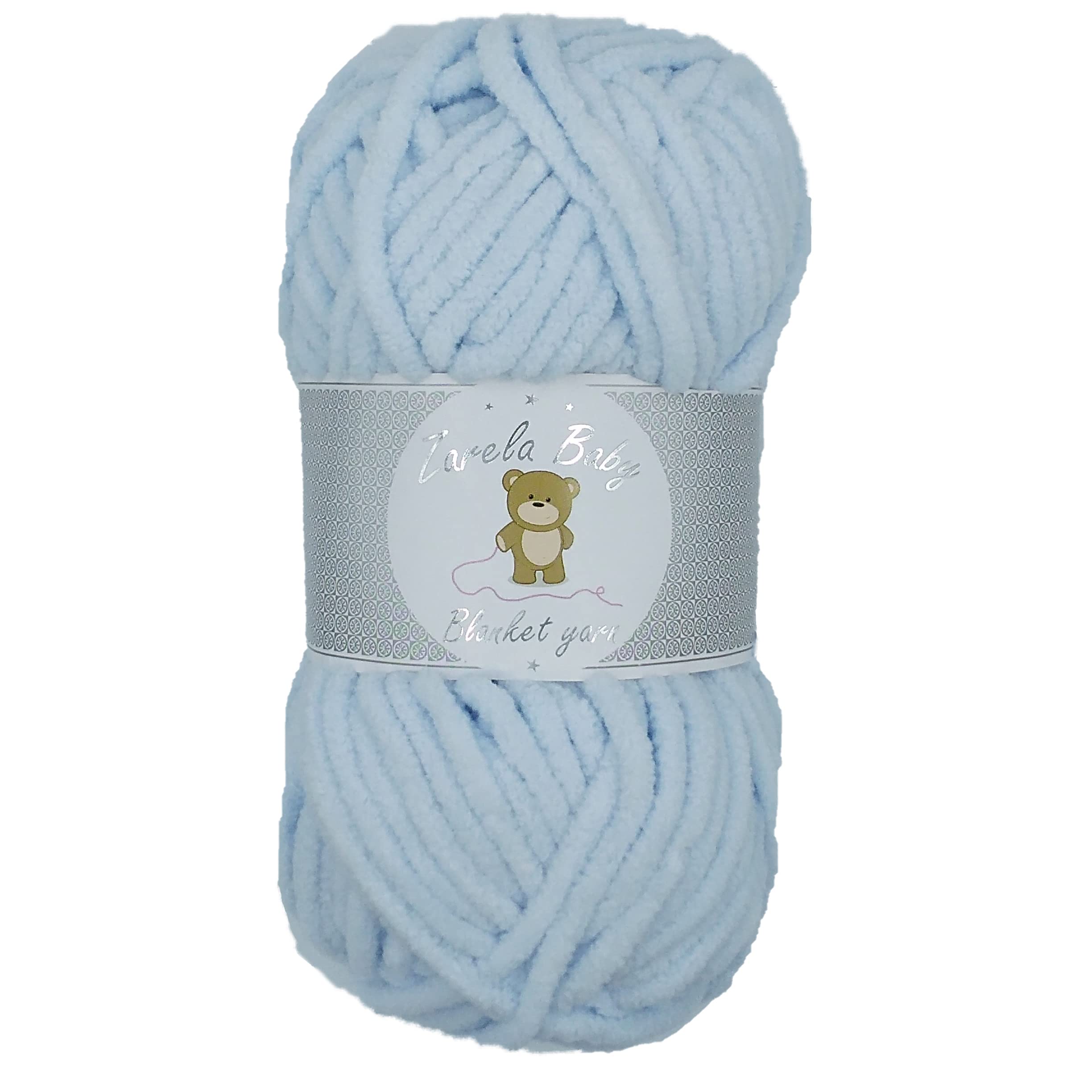 Zarela Baby Blanket Yarn (B15 Baby Blue)