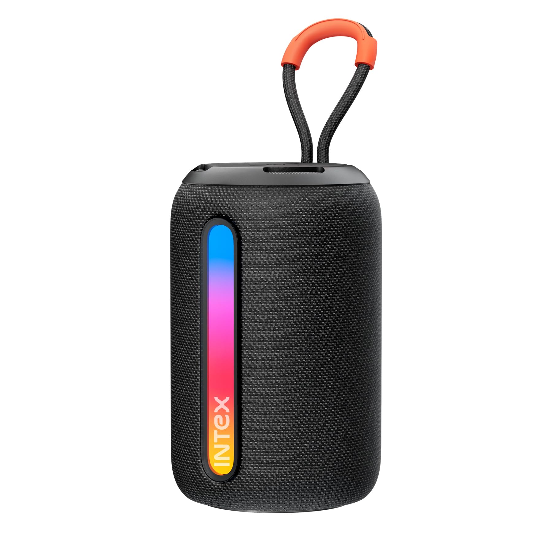 Intex Beast 5X Portable Bluetooth Speaker 5W Output | 360° Surround Sound | RGB LED Light | TWS Pairing | Type-C Charging | Upto 5 Hours Playback | Wireless BT v5.4 Speaker for Party & Travel (Black)-image-29