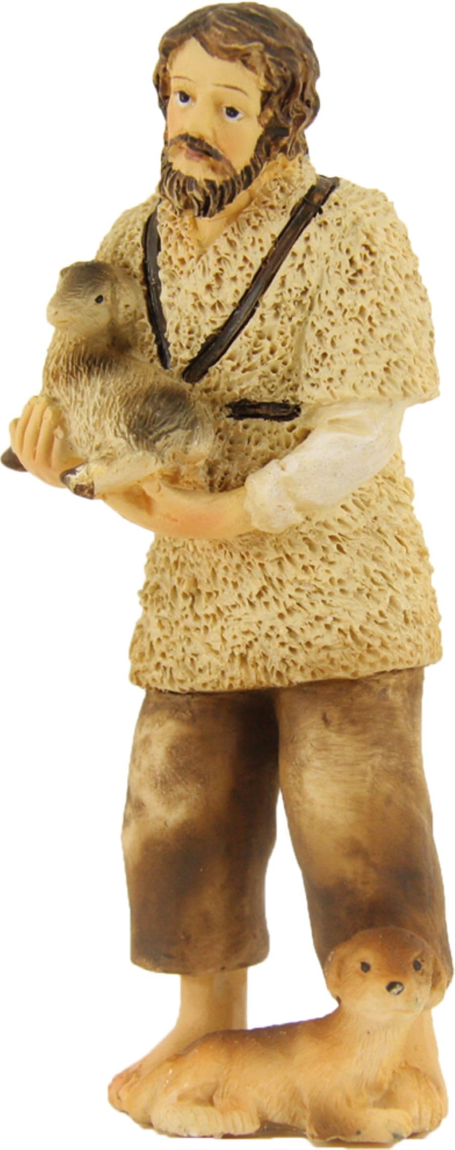 FADEDA Krippenfigur FADEDA Magd mit Kind und Hühnern, Höhe:9cm (1 St